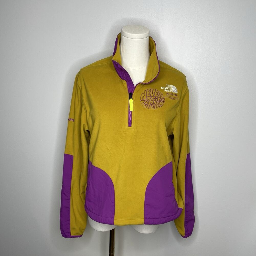 The North Face Trailwear Fantasy Ridge 1/2 Zip Fleece Pullover Jacket Womens S